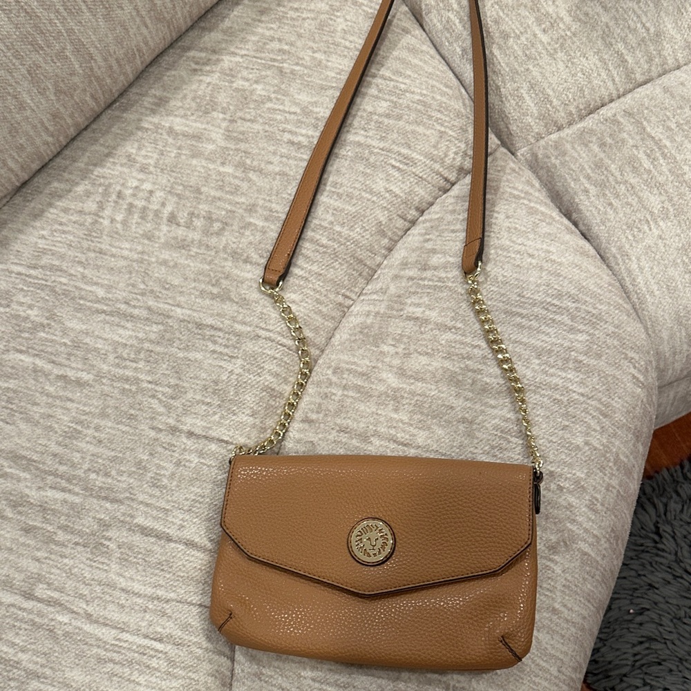 Brown Leather Crossbody Bag